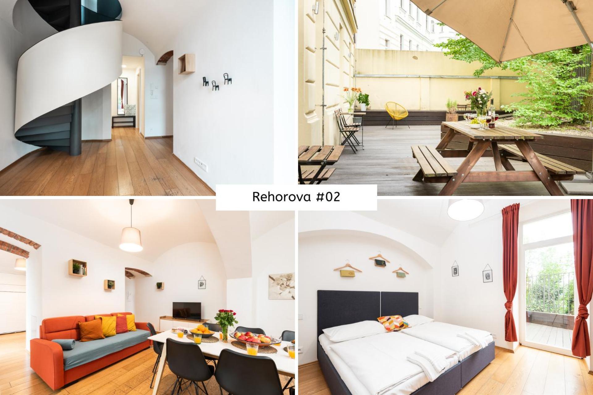 Rehorova Apartments Praha Bagian luar foto